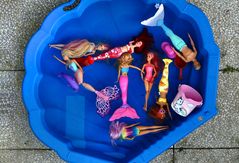 Der  Pool ist voll