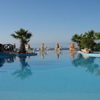 der Pool zum Meer