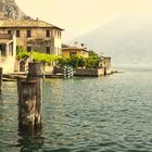 Der Porte Nuovo ( neuer Hafen) von Limone sul Garda