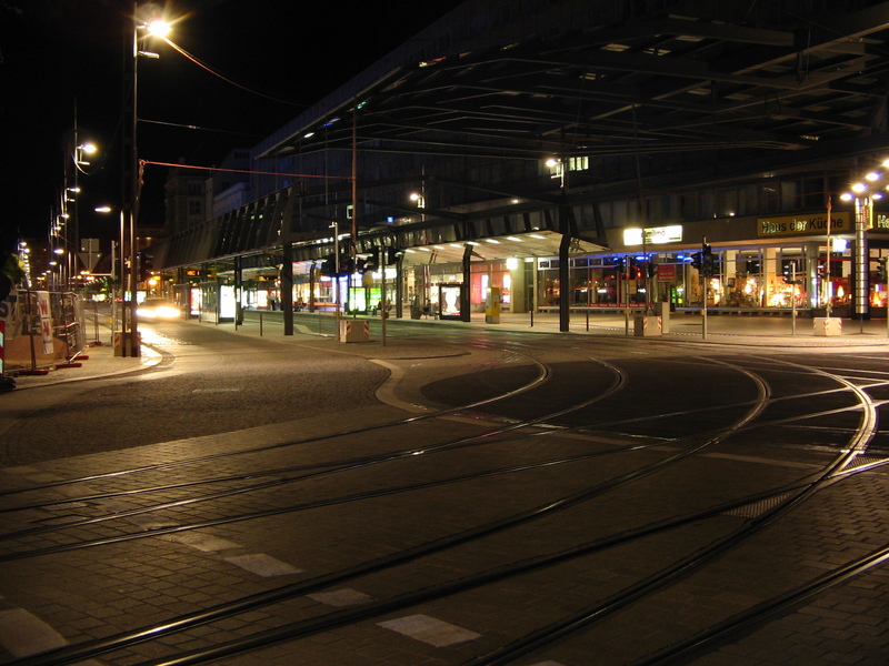 Der Postplatz in Dresden