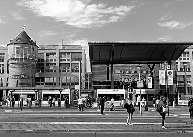 Der Potsdamer Hauptbahnhof
