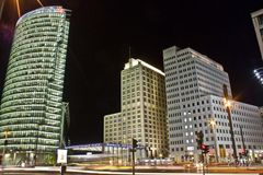 Der Potsdamer Platz bei Nacht