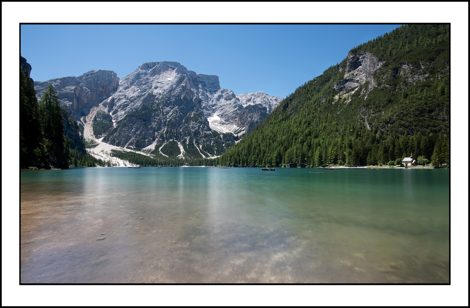 der Pragser Wildsee....