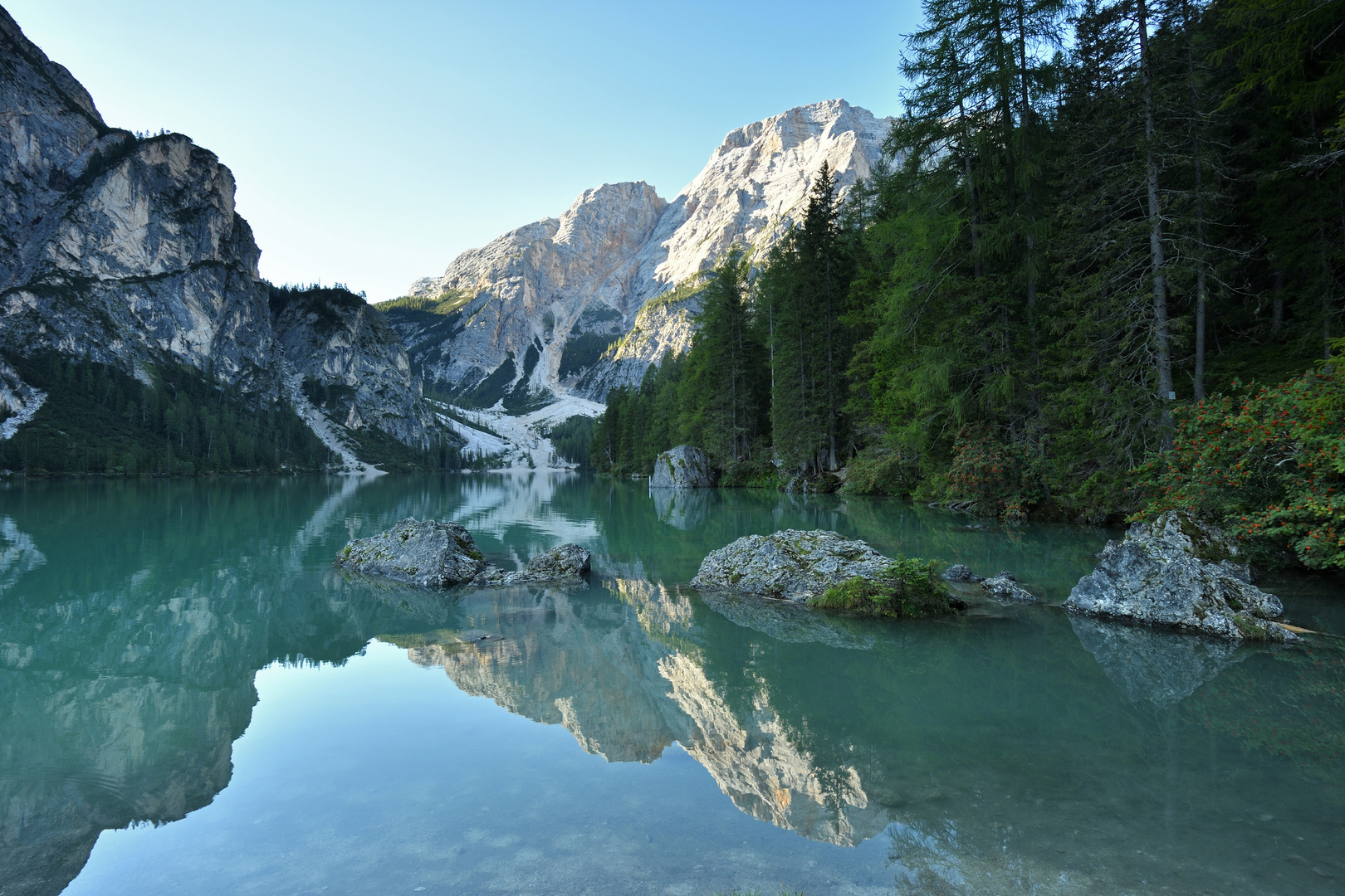 Der  Pragser Wildsee