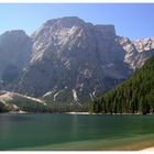 Der Pragser Wildsee in Südtirol