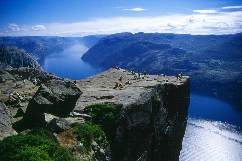 Der Preikestolen........