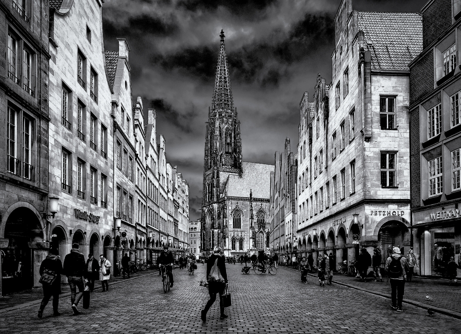 Der Prinzipalmarkt in Münster