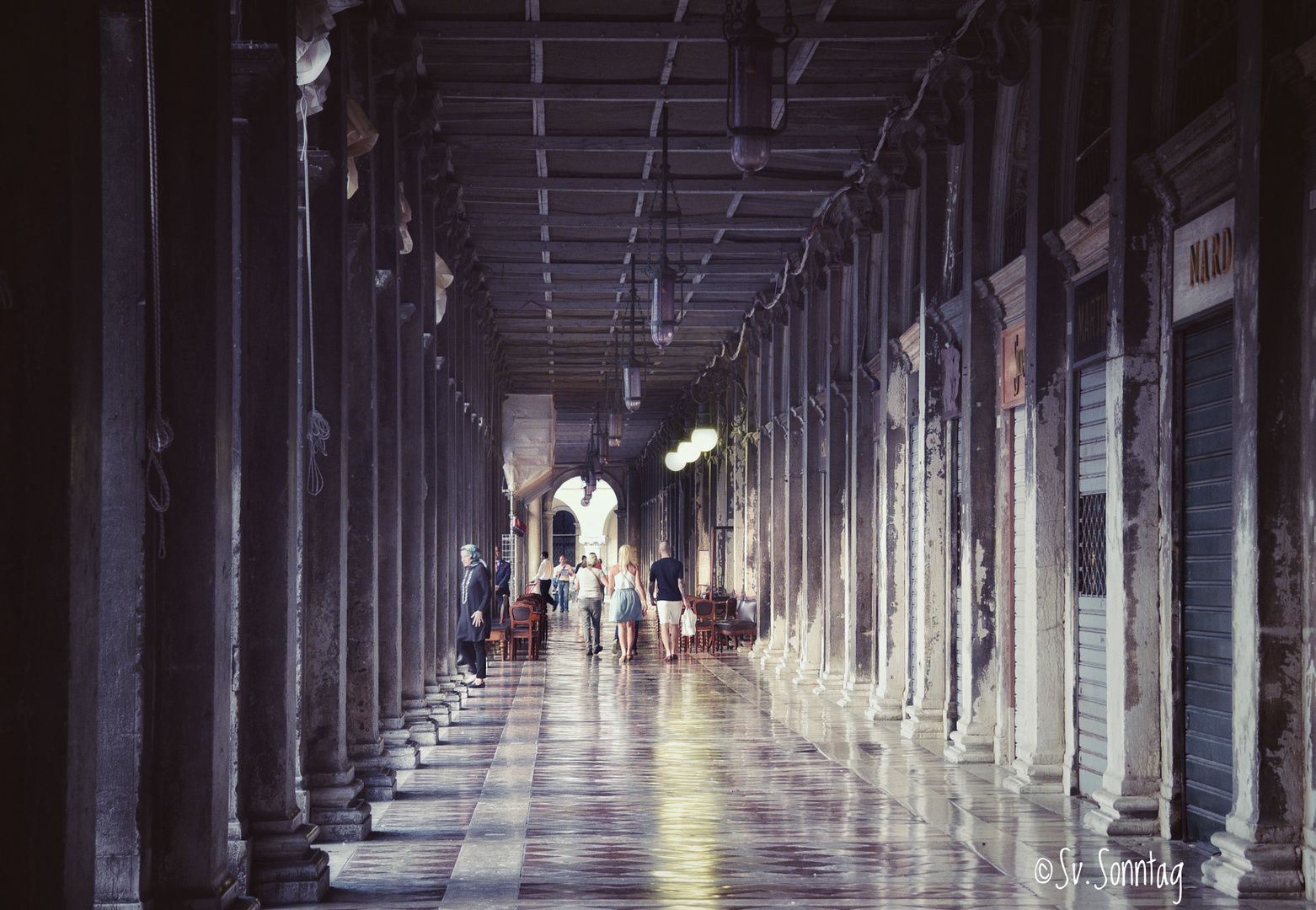 Der Putz bröckelt in Venedig