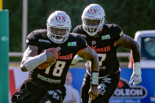 Der Quarterback läuft selbst