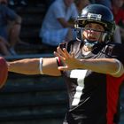 Der Quarterback sucht sein Ziel