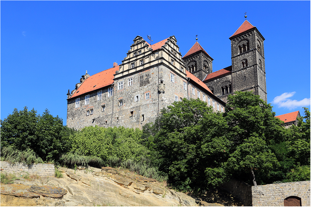 Der Quedlinburger Schlossberg