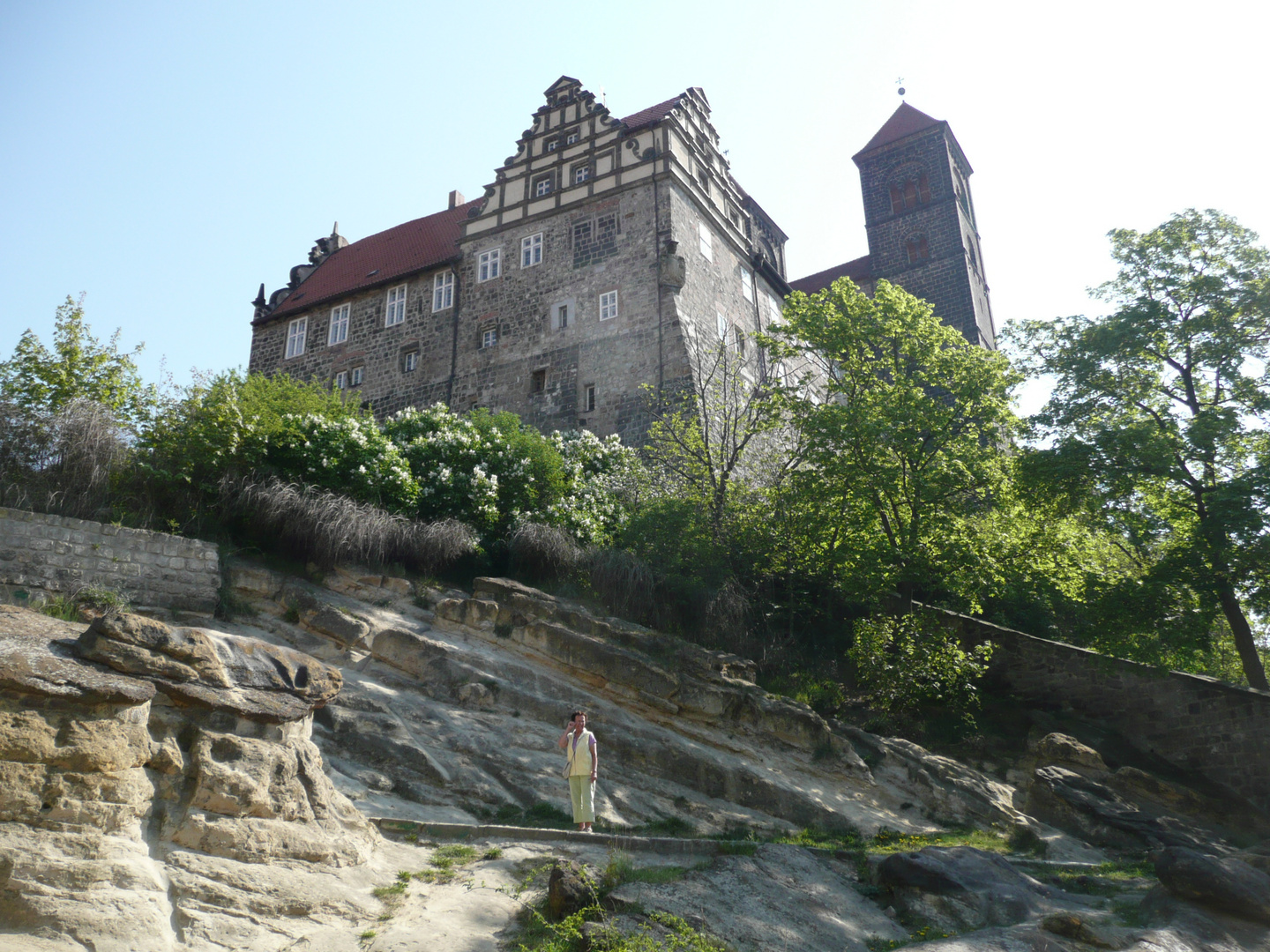 Der Quedlinburger Schlossberg