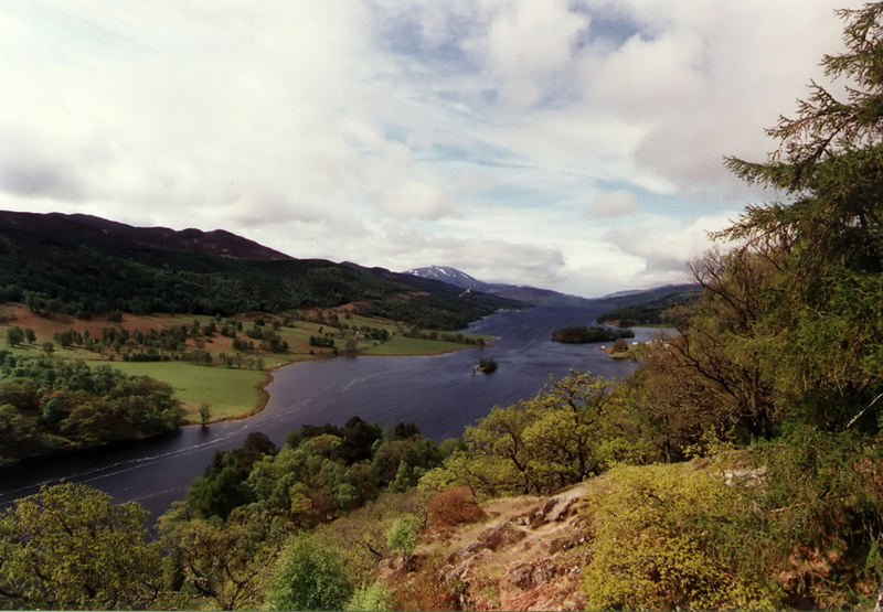 Der Queen's View am Loch Tummel