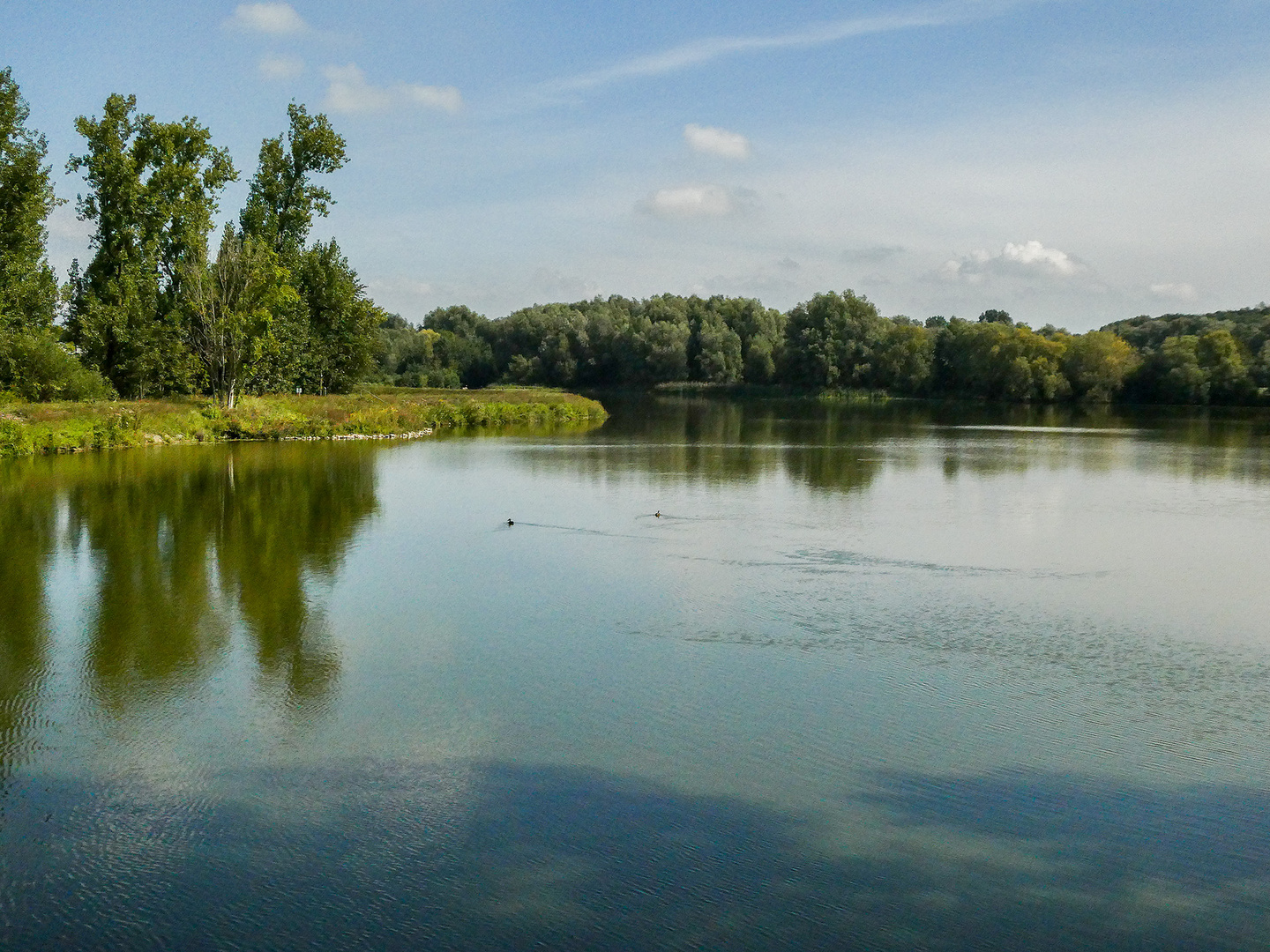 Der Radbodsee ....