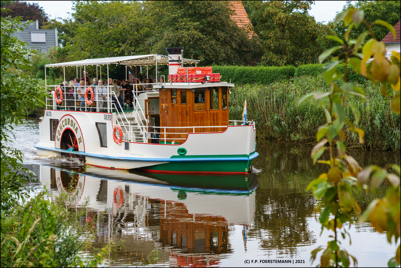 Der Raddampfer Concordia II