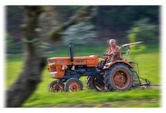 Der rasende Bauer....