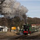 Der „Rasende Roland“ auf 750 mm mit Volldampf durch Rügen #1.