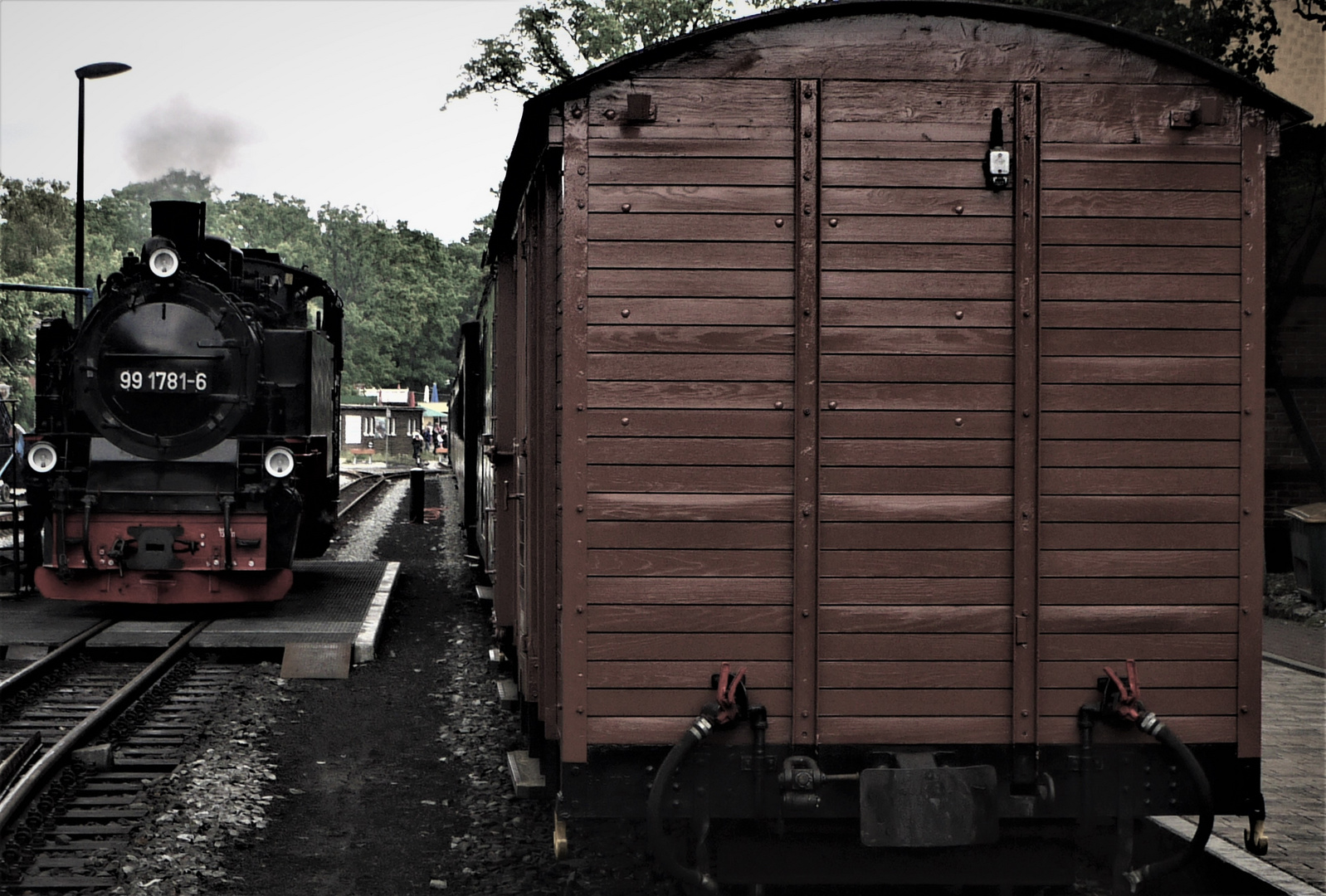 Der Rasende Roland - Im Bahnhof Göhren 