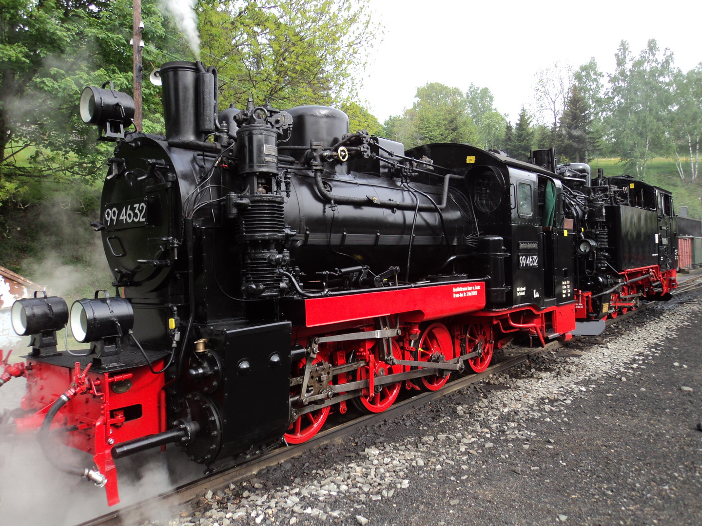 Der rasende Roland zu Besuch im Erzgebirge