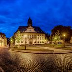 Der Rathausplatz Ballenstedt...