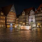 Der Rathausplatz von Hildesheim