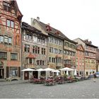 Der Rathausplatz von Stein am Rhein