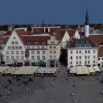 Der Rathausplatz von Tallinn