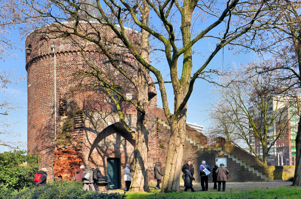 Der Rattenturm (Rattentoren) in Roermond