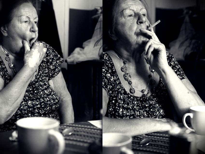 Der Rauch der alten Dame