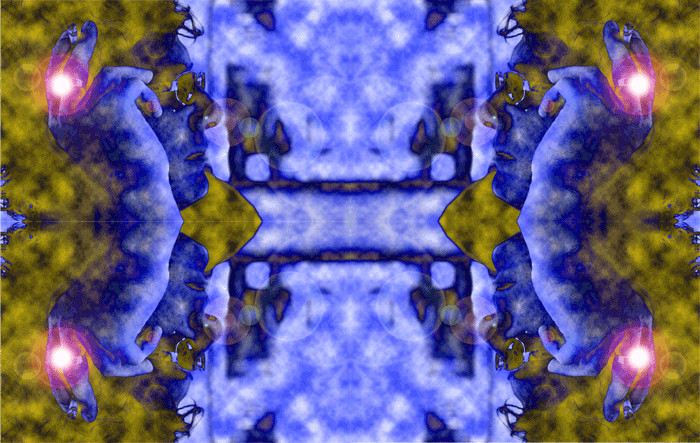 Der Raucher in BLAU ... x 4 = ?