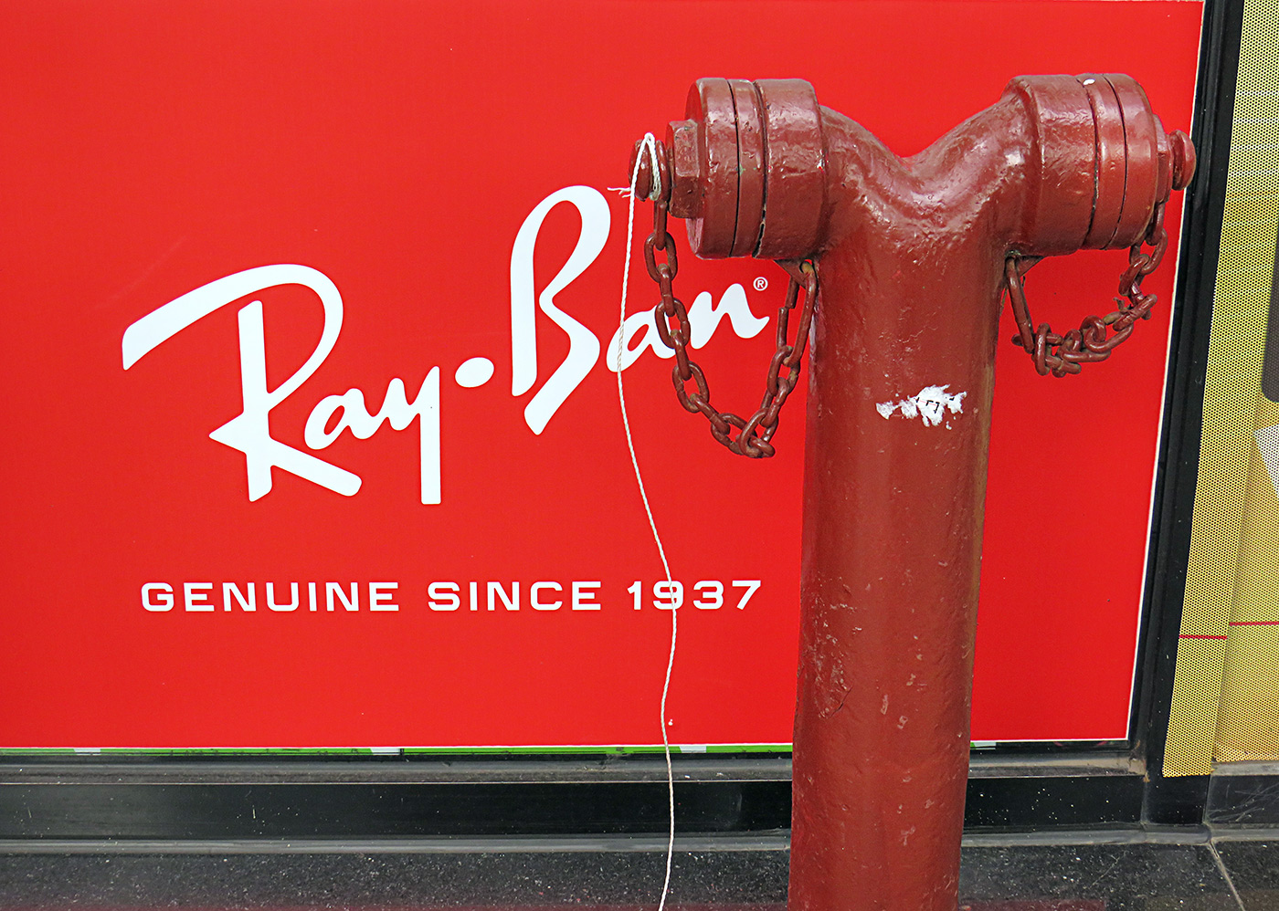 Der Ray-Ban-Hydrant