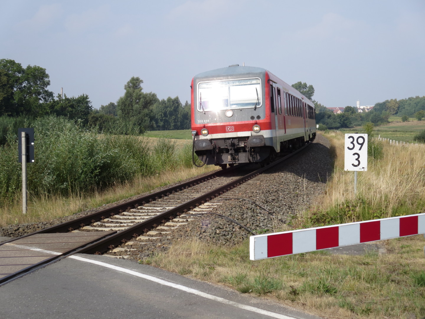 Der RE6 auf dem Weg nach Stettin