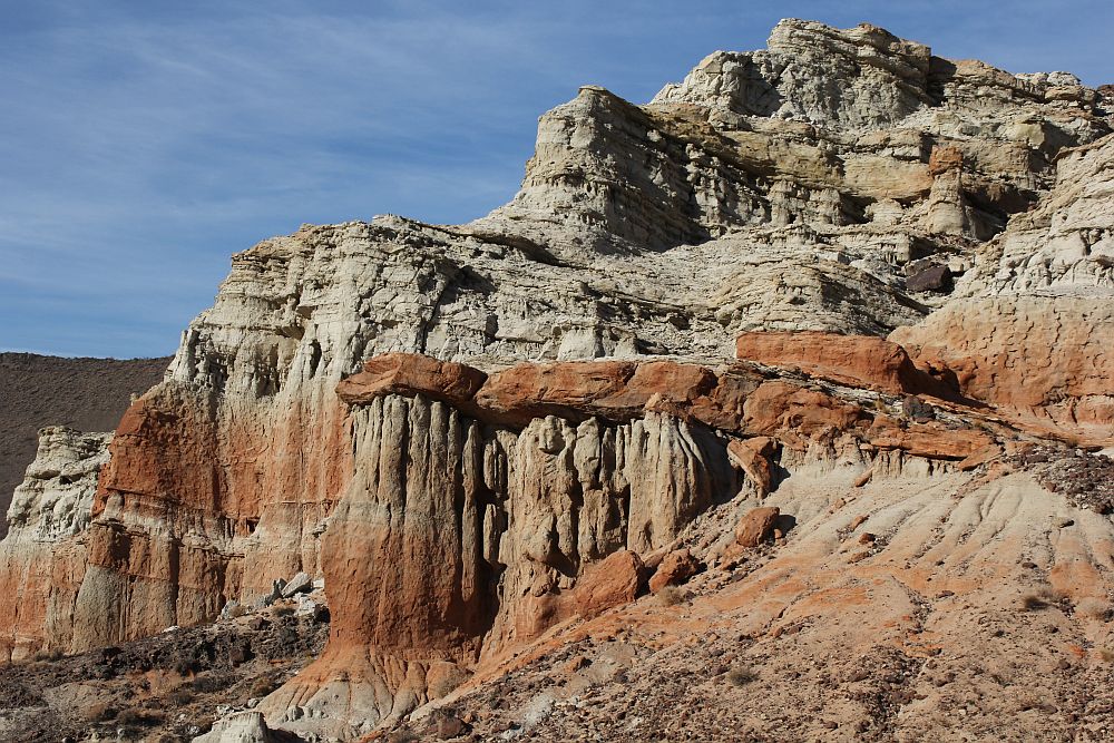 Der Red Rock Canyon State Park in Kalifornien....