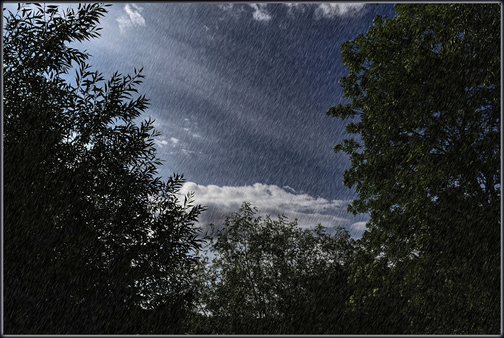 Der Regen hat uns erreicht