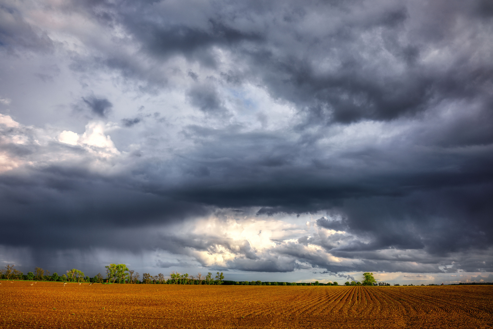 Der Regen ist vorbei ...