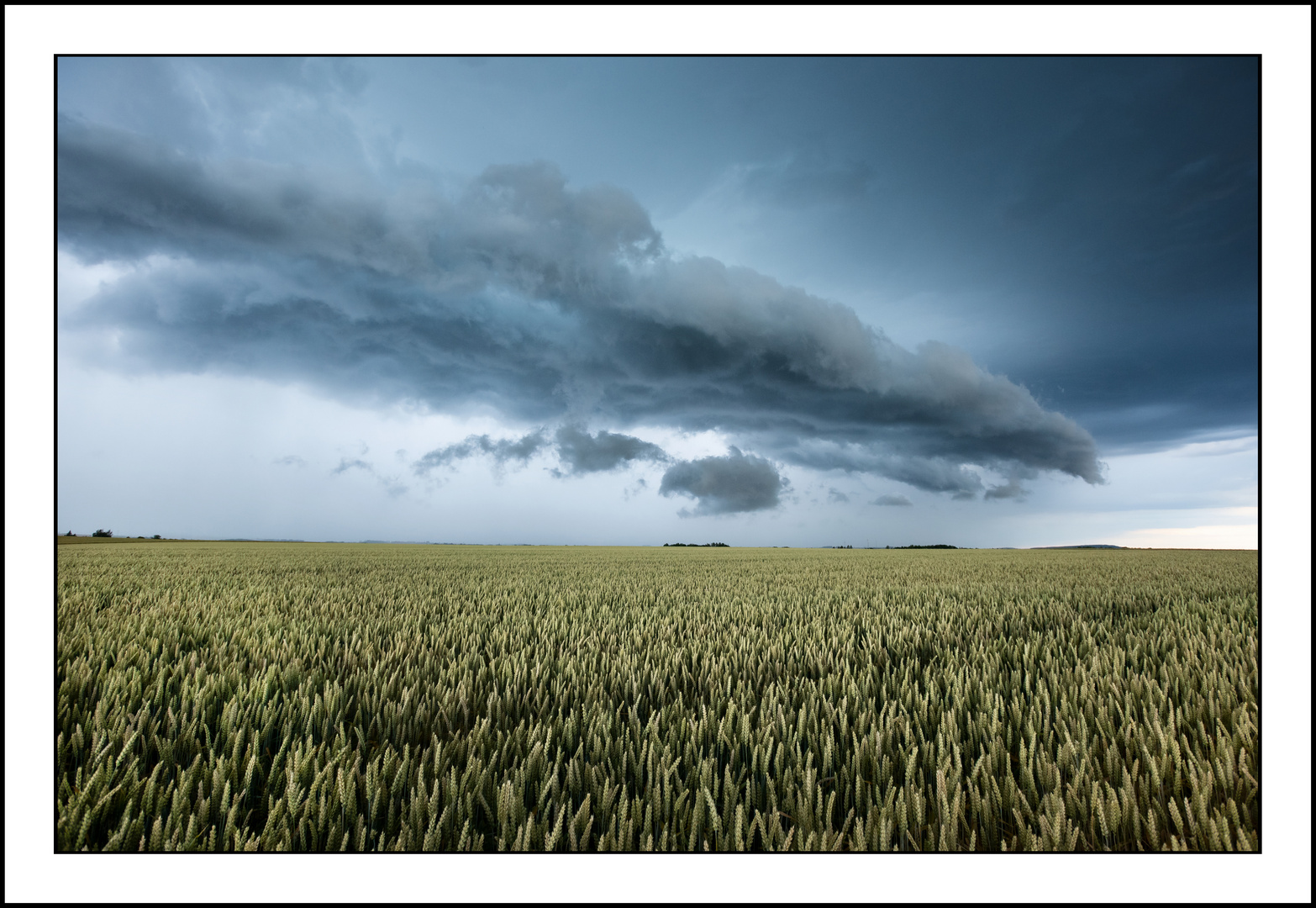 der Regen kommt....