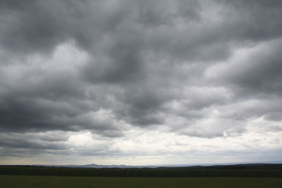 Der Regen kommt