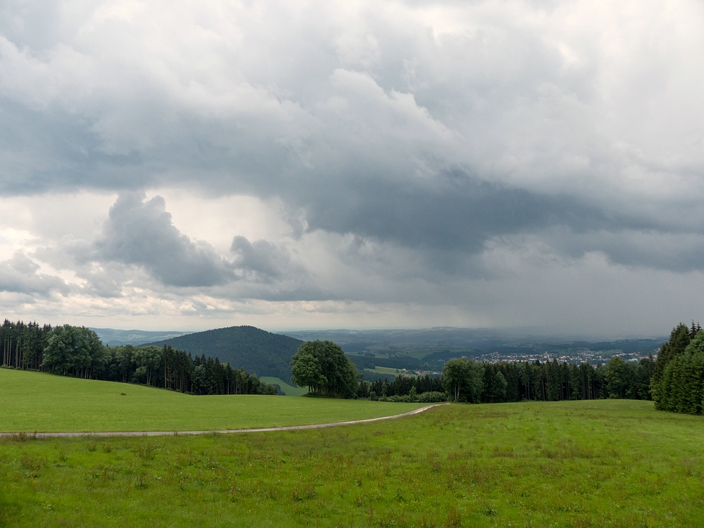 Der Regen kommt