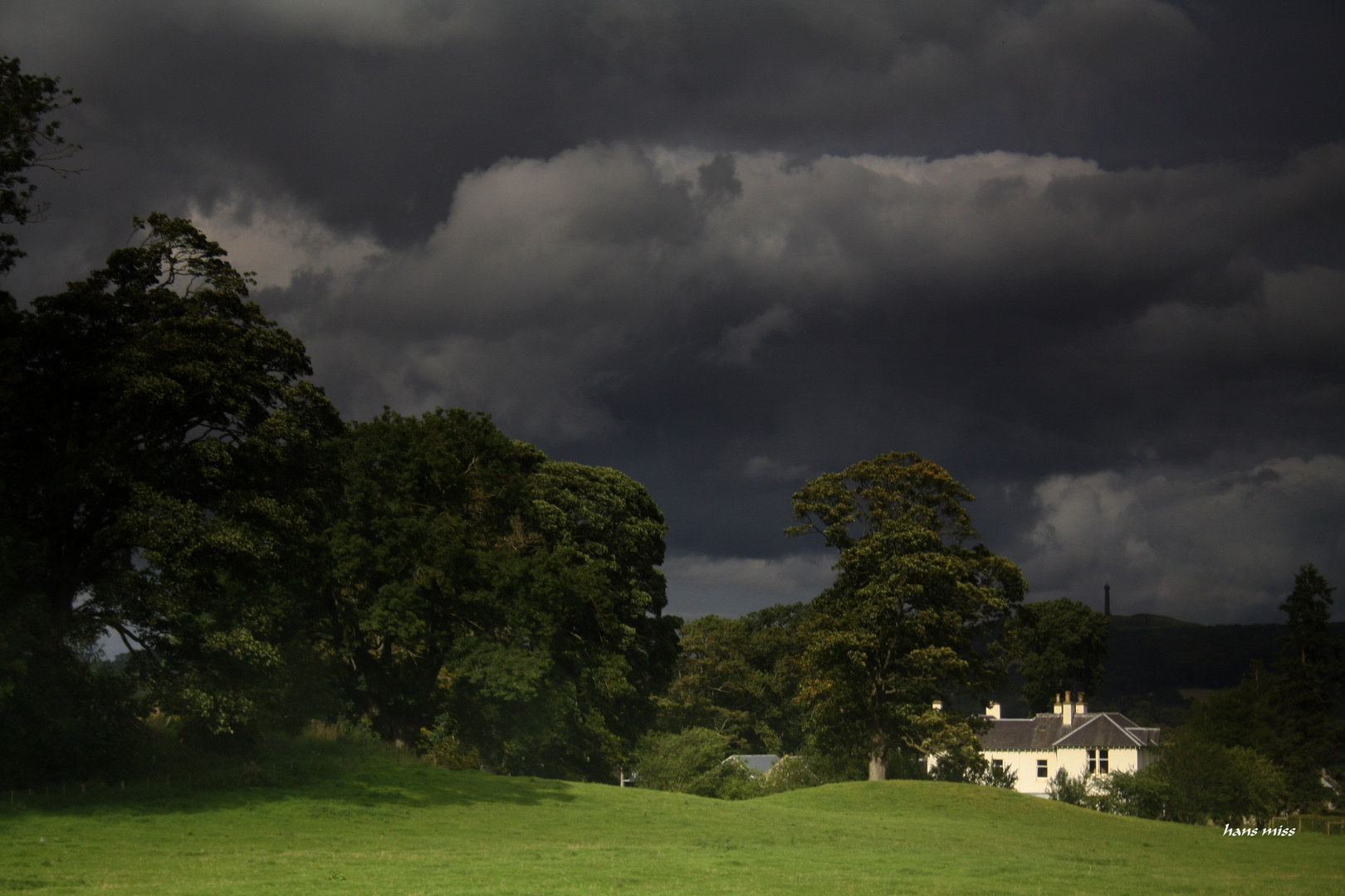 Der Regen kommt,das ist sicher (Schottland)