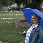 Der Regen macht uns nichts aus