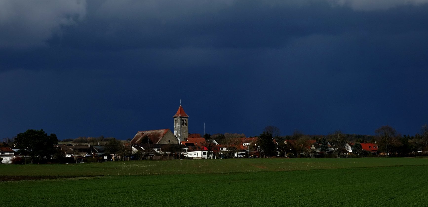 Der Regen naht...