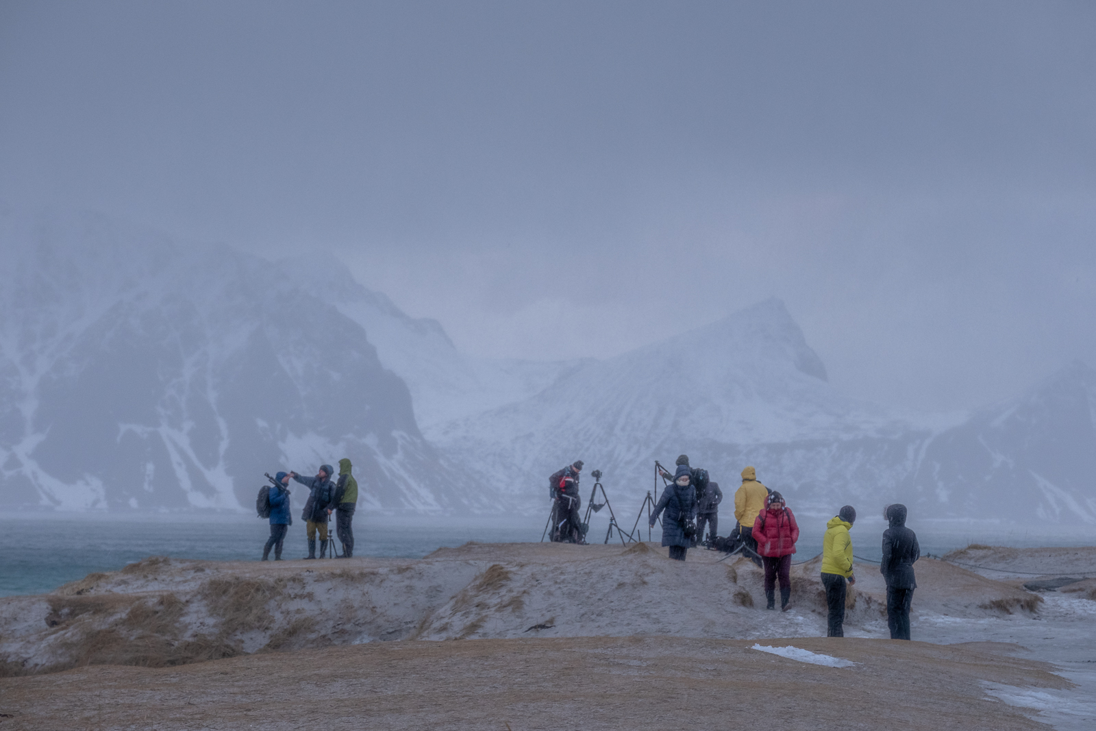 Der Regen setzt wieder ein