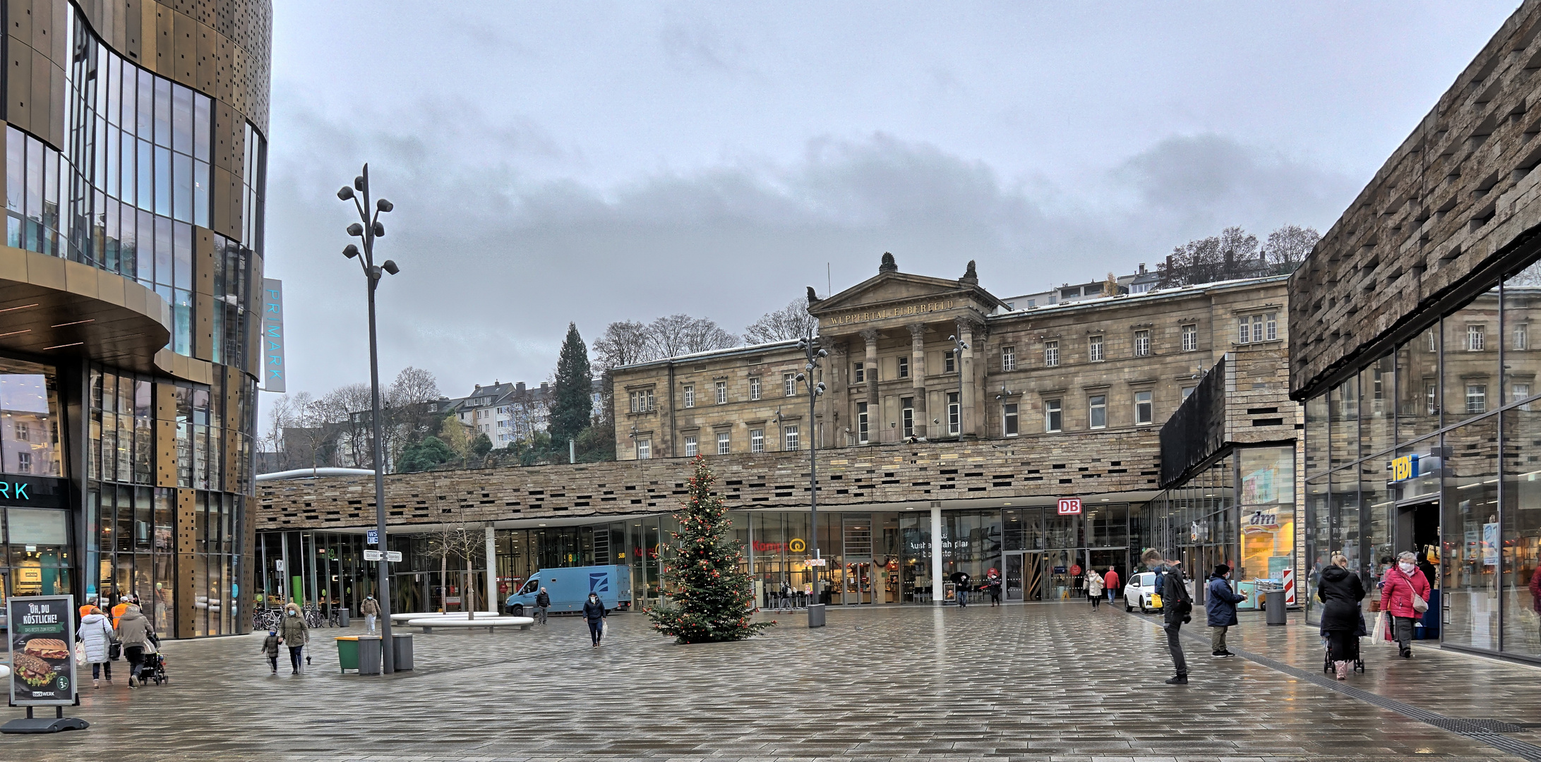 Der Regen wäscht alles rein ..