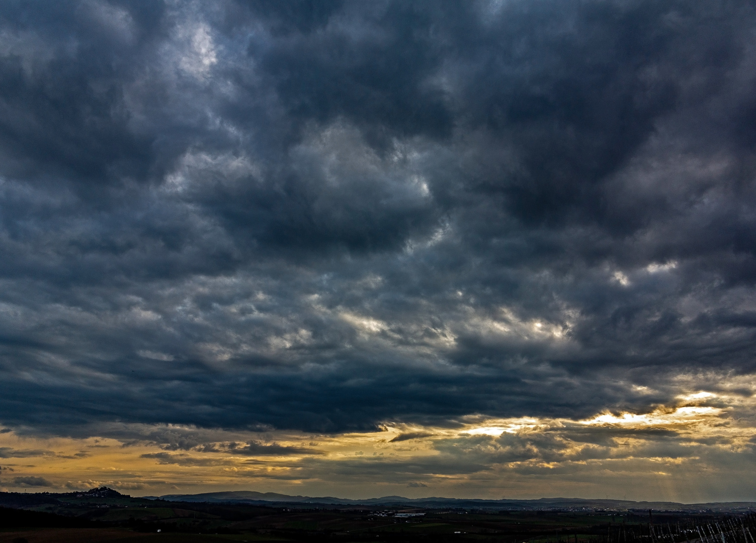 Der Regen zieht ab