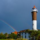 der Regenbogen am Leuchtturm