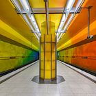 Der Regenbogen Bahnhof