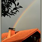 Der Regenbogen spuckende Kamin.....
