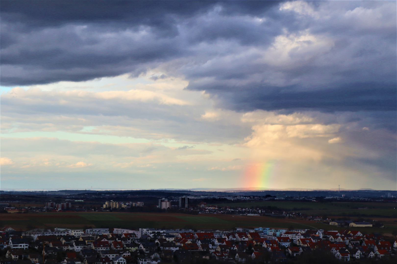 Der Regenbogen steht symbolisch für einen Neuanfang