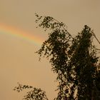 Der Regenbogen über Leipzig West