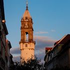 Der Reichenturm in Bautzen im Abendlicht